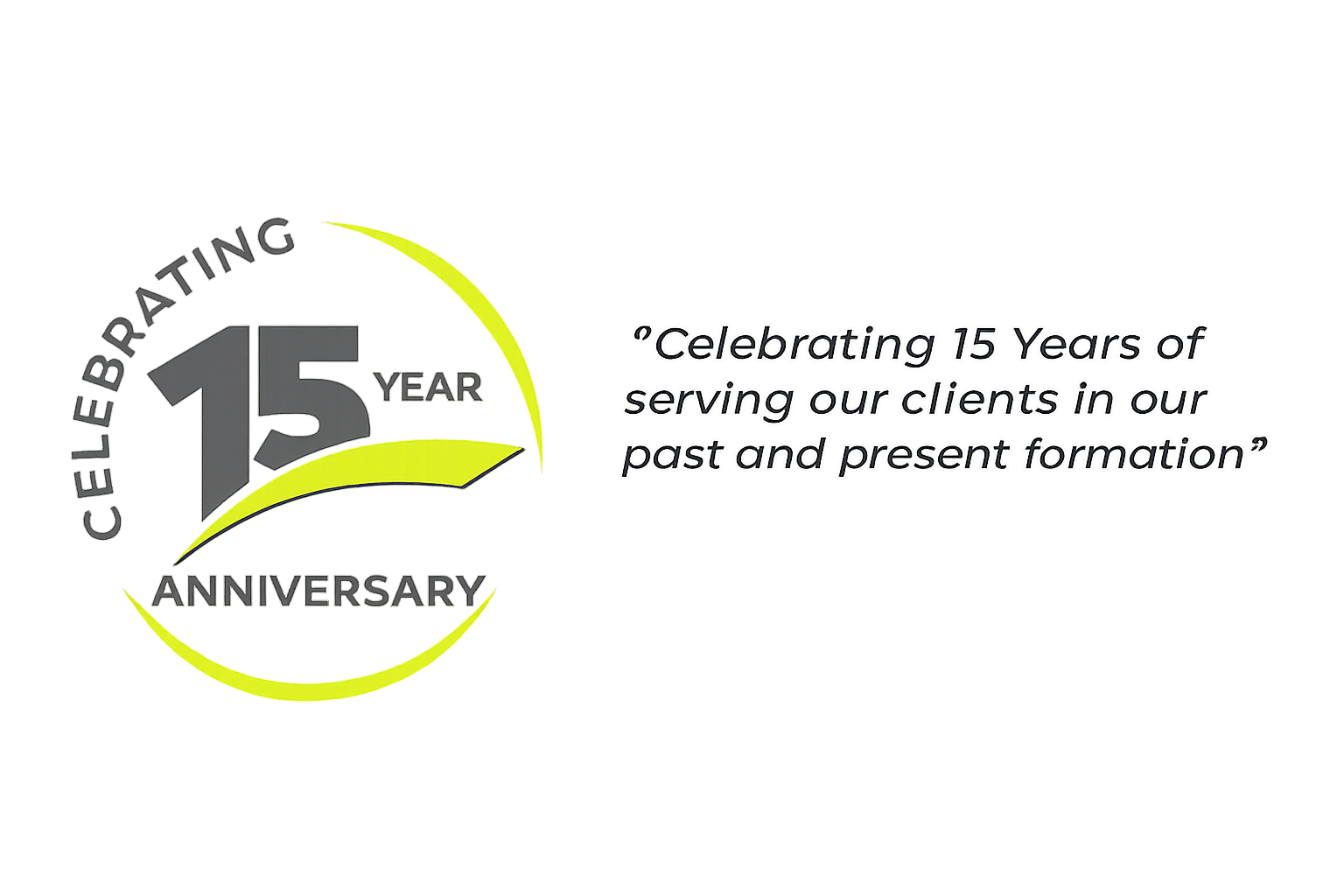 Celebrating 15 Years — HCS Affiliates Group